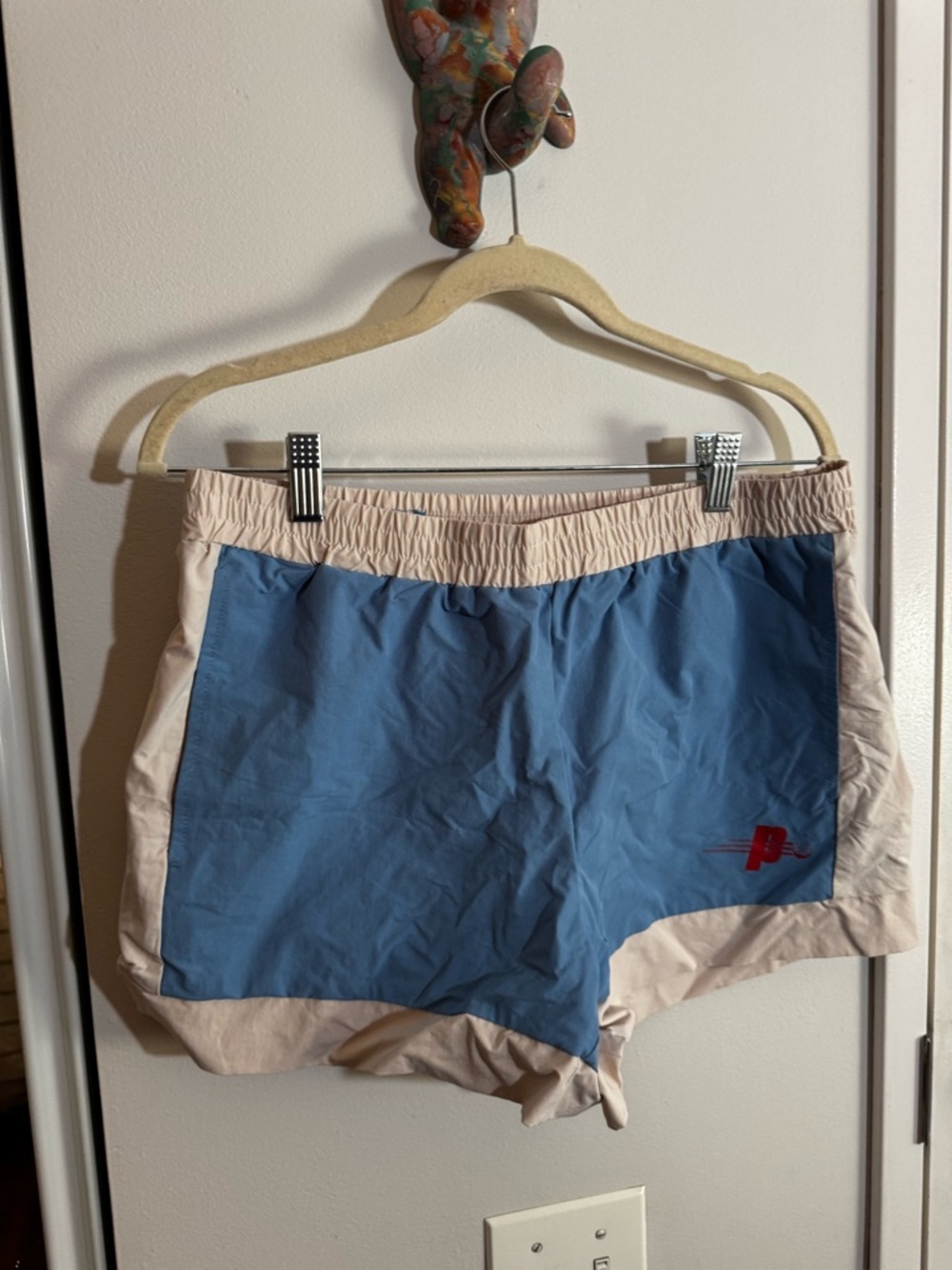 PRINCE Pickle Ball Light Blue Athletic Shorts with White Trim - Picture 5 of 6
